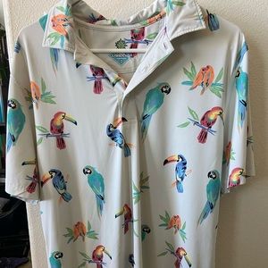 Chubbies mens medium polo in great used condition